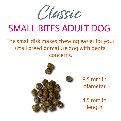  Chicken Soup For The Soul Small Bites Dog Food, Chicken, Turkey & Brown Rice Recipe, 4.5 Lb. Bag | Soy Free, Corn Free, Wheat Free | Dry Dog Food Made With Real Ingredients