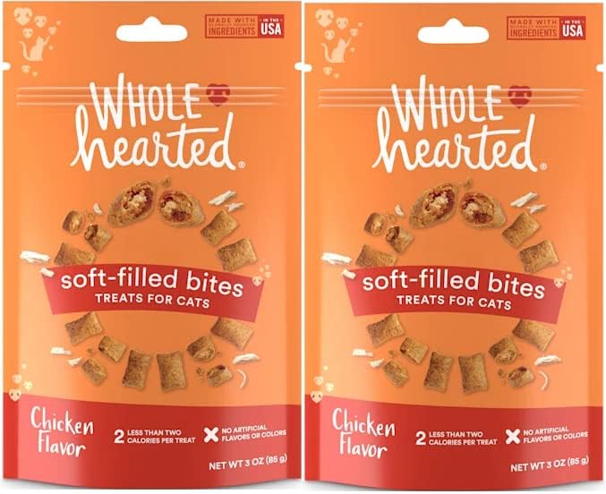 GENERIC WholeHearted Savory & Tasty Cat Treats (Crunchy - Catnip, 2 - 3 Oz)