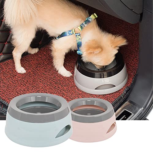  AYENCI Cat Automatic Water, Splash-Proof Pet Bowl Dog Water Bottle For Vehicle Use Portable Drinking Bowls Feeding Water Dispenser Pet Dog Accessories (Color : Blue)