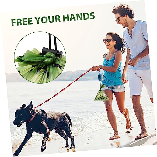  VILLFUL Pet Waste Bag Travel Accessory For Dog Portable Dog Bag Doggy Waste Bags Pet Waste Bags Dog Trash Pouch Dog Waste Bag Holder Dog Poo Bag Holder For Leash Bag: Oxford Cloth
