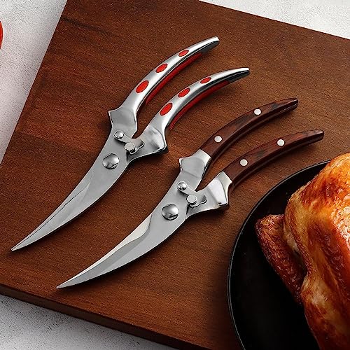  Stainless Steel Chicken Bone Shear, Steel Handle, Kitchen Shear, Chicken, Goose, Fish Clipper, All-steel Shear, Chicken Clipper, Food Clipper