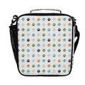  Vantaso Lunch Bag Cute Dog Cat Puppy Paw Footprints Thermal Insulation Cooler Bag Picnic Camping Bag Meal Prep Food Tote Sling Shoulder Bag