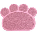  DIWANG Cat Litter Mat Non-Slip Pet Paw Shape Mat Pet Dog Cat Puppy Kitten Dish Bowl Water Placemat Mat