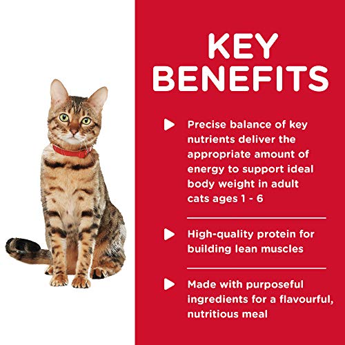  Hill's Science Diet Wet Cat Food, Adult, Healthy Cuisine, Roasted Chicken & Rice For Healthy Weight & Weight Management, 2.8 Oz. Cans, 24-Pack