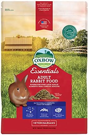  Oxbow Essentials Young Rabbit Food - All Natural Rabbit Pellets - 10 Lb.