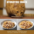  Whole Life Pet Bistro Bowl For Cats - Human Grade Instant Hydrating Treat, Snack Or Special Meal. Creates Its Own Rich Broth - Just Add Water