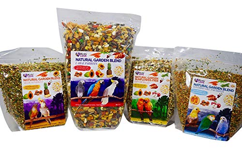  Birds LOVE All Natural Garden Blend Bird Food For Parrots 2lb