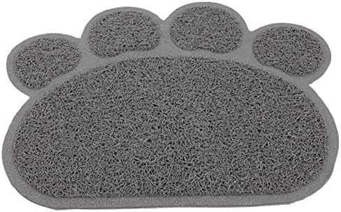  Litter Mat Bowl Shaped Accessory Water Puppies Tray Under Dogs Litter Use Feeding Non- Training Mat Kitten Place Food Daily Paw Indoor Cushion Home Cat For Pet Blanket Pad 4pcs And