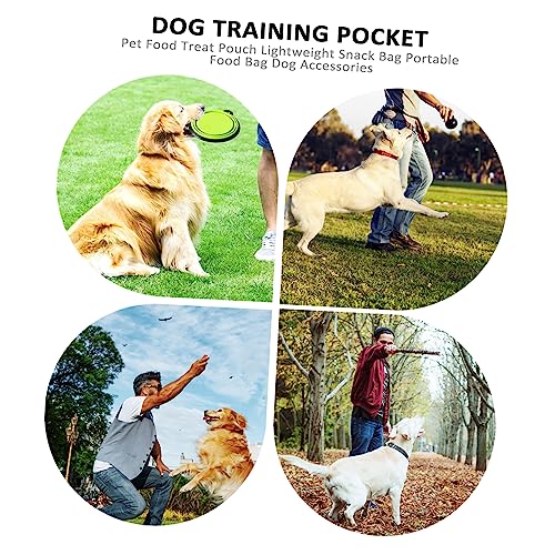  Mipcase 3pcs Dog Training Fanny Pack Tiny Dog Treats Food Snacks Training Dog Treats Dog Treat Bag Puppy Snacks Dog Treat Pouch Dog Food Carrier Pet Food Treat Pouch Pet Food Carrier Toy