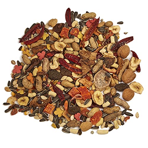  F.M. Brown's Tropical Carnival, Gourmet Macaw Food Big Bites For Big Beaks, Vitamin-Nutrient Fortified Daily Diet With Probiotics For Digestive Health, 5 Lb