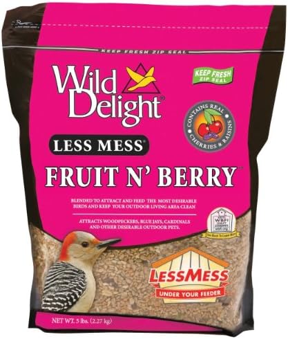  Wild Delight Fruit N' Berry Bird Food, 5 Lb