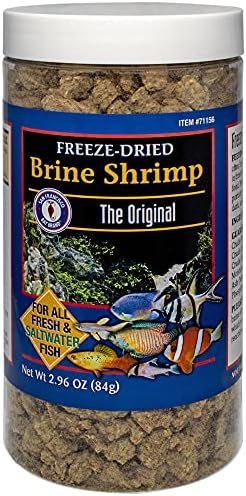 San Francisco Bay Brand Freeze-Dried Brine Shrimp 1.48-Ounces (42 Grams) Jar