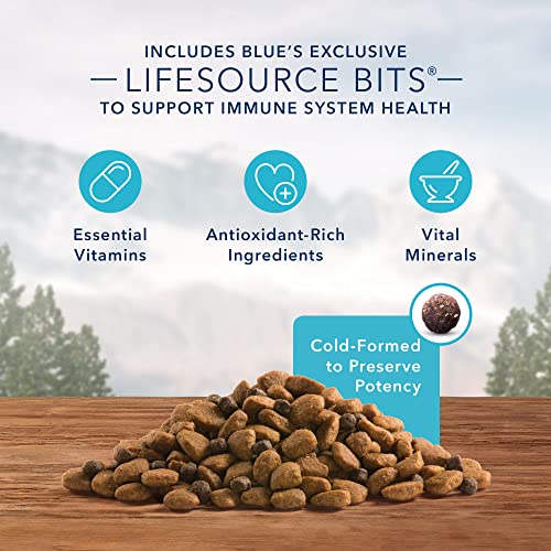  Blue Buffalo Wilderness High Protein, Natural Adult Dry Dog Food, Duck 24-lb