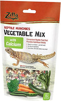  Zilla Reptile Munchies - Vegetable Mix With Calcium 4 Oz - Pack Of 2