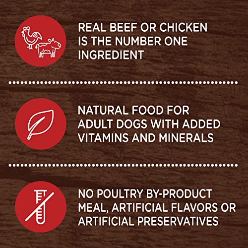  Rachael Ray Nutrish Wet Dog Food, Beef, Chicken, And Gentle Digestion Variety Pack, 13 Ounce Can (Pack Of 12)