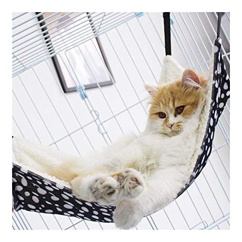  YangYan 1pcs Cat Bed Hammock Warm House Soft Ferret Rest House Fur Hanging Cat Cage Soft Pets Supplies (Color : C)