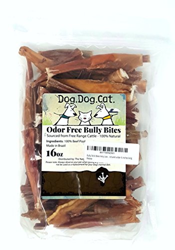  Dog And Cat Bully Bites Low Odor Bully Stick Pieces Ranging In Size From 2" Up To 6". A Great Value For A Durable Treat Dogs Love.