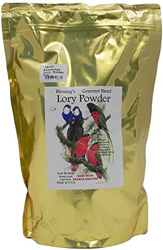  Blessings Gourmet Lory Powder Dry Lorikeet Food (2Lb)