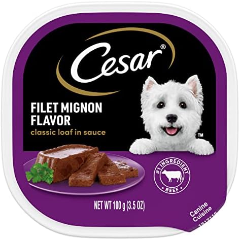  CESAR WHOLESOME BOWLS Adult Soft Wet Dog Food Toppers Beef, Chicken, Purple Potatoes & Carrots Recipe, (10) 3 Oz. Bowls