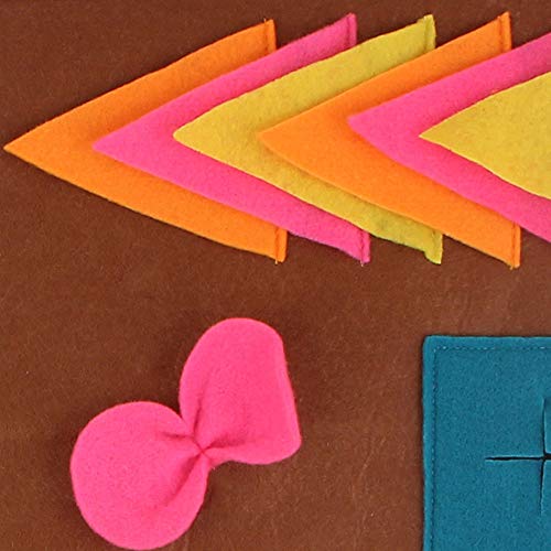  Snuffle Mat Dog Slow Feeding Mat, Small/Large Dog Cat Training Pad Pet Nose Work Blanket Non Slip Pet Activity Mat For Foraging Skill, Stress Release