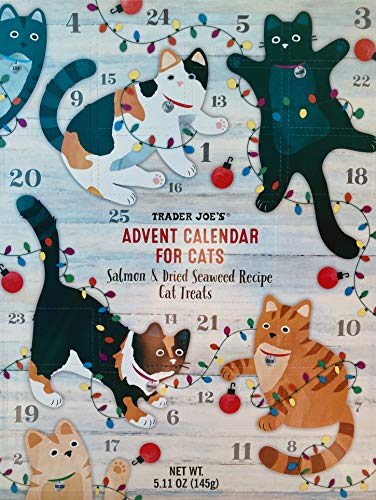  Trader Joe's Advent Calendar For Cats - Salmon And Dried, No Color, Size No Size