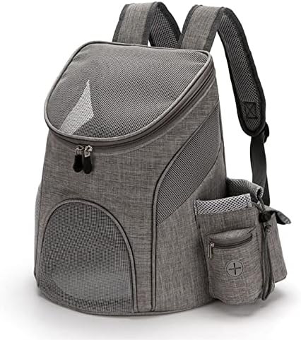  LEFEDA Backpack Pet Travel Double Backpack Foldable Cat And Dog Pet Box Pet Supplies Travel Pet Carrying Front Bag Pet Backpack Carrier (Color : 1)