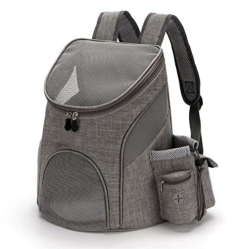  LEFEDA Backpack Pet Travel Double Backpack Foldable Cat And Dog Pet Box Pet Supplies Travel Pet Carrying Front Bag Pet Backpack Carrier (Color : 1)