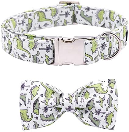  ARING PET Bowtie Dog Collar, Dog Collar With Bow, Adjustable Dog Collars For Small Medium Large Dogs.