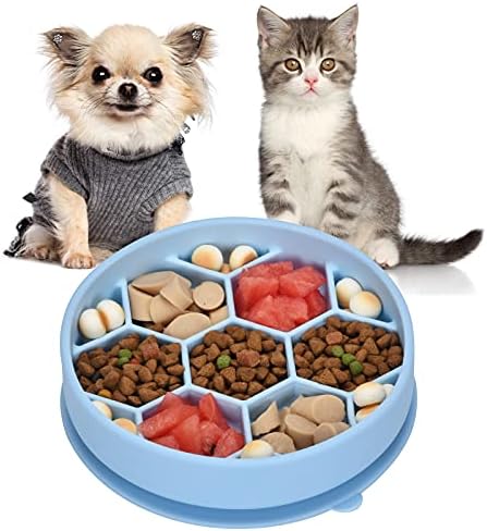  ALLYGOODS Silicone Slow Feeder Large Breed/Medium Sized Dog/Small Breed - Dog Food Bowls - Dog Dishes For Big Dogs