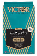  VICTOR Super Premium Dog Food – Hi-Pro Plus Dry Dog Food – 30% Protein, Gluten Free - For High Energy And Active Dogs & Puppies, 50lbs