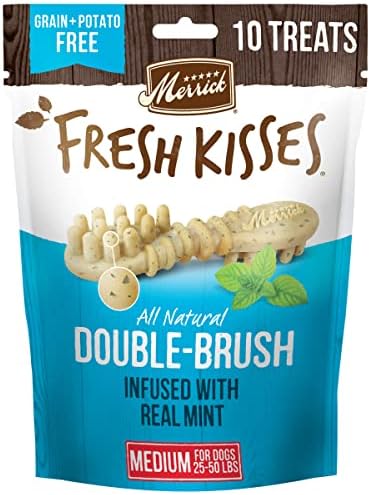  Merrick Fresh Kisses Oral Care Dental Dog Treats For Small Dogs 15-25 Lbs