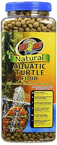  Zoo Med Natural Aquatic Turtle Food (Pellets) 13 Oz - Pack Of 10