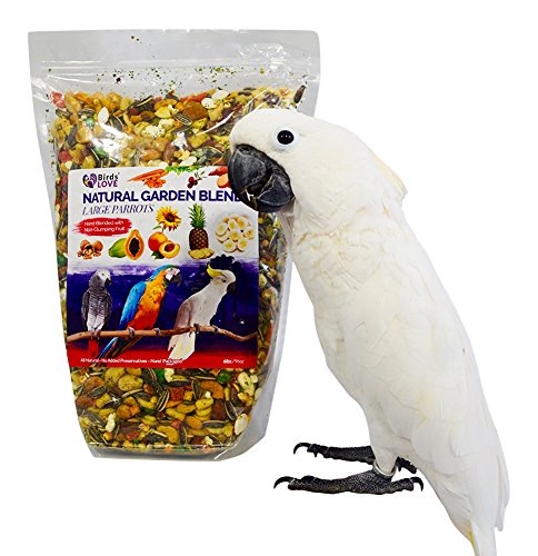  Birds LOVE All Natural Garden Blend Bird Food For Parrots 2lb