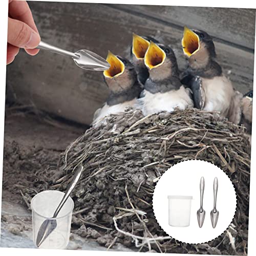  Feeding Tube 5 Sets Parrot Feeding Spoon Bird Food Cockatiel Dog Food Feeder Food Spoon Cockatiel Feeder Ink Bird Feeding For Birds Parrot Feeding Spoon Bird Feeding Kit Pet Hose