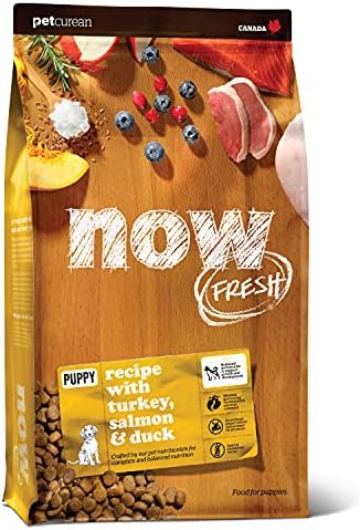  Now Fresh Grain Free Small Breed Dog Food, 3.5 Lb - Dry Puppy Food Recipe - Healthy Diet With Probiotics & Real Meat And Fish For Protein