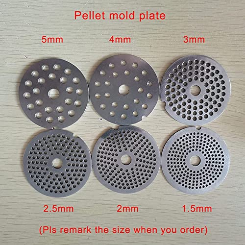  Animal Food Pellet Machine, Manual Feed Pellet Machine, Household Pet Dog Cat Feed Maker, Birds Fishing Bait Granulator Pelleter, For Fish Parrot Chin Indigo Birds Thrush,2.3mm