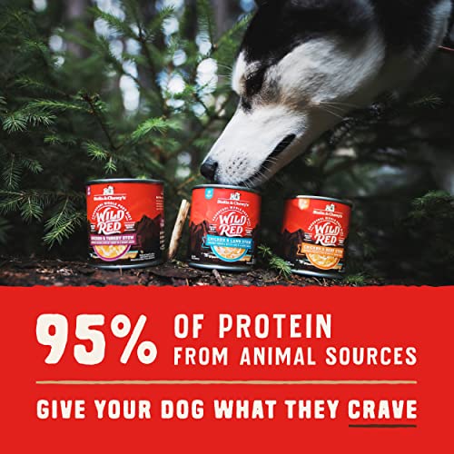  Stella & Chewy's Wild Red Wet Dog Food Chicken & Beef Stew High Protein Recipe, 10 Ounce (Pack Of 6)