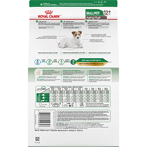  Royal Canin Small Aging 12+ Dry Dog Food, 2.5 Lb Bag