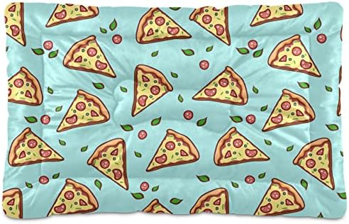  Food Pizza Dog Bed Cat Bed Soft Comfortable Pet Bed Non-Slip Calming Kennel Pad For Small Medium Large Dogs Cats 2116375