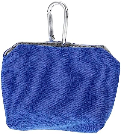  Iplusmile Bag Toys Hook Waist Clip For Use Container Bird Tote Carries Snack Treat Holder Carabiner Dispenser Bag Bags Poop Cat Pet Animal Dog Cloth Puppy Blue Kitten Portable Food Waste