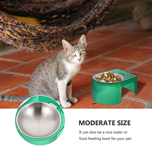  Hemobllo Pet Cat Dog Feeder Bowl Water Bowl Dog Bowl Neck Protection Dog Feeding Feeder