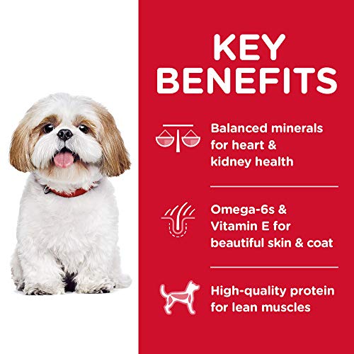  Hill's Science Diet Dry Dog Food, Adult 7+ For Senior Dogs, Small Bites, Chicken Meal, Barley & Brown Rice Recipe, 33 Lb. Bag