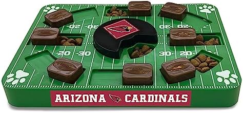  Pets First NFL Miami Dolphins Puzzle Toy, Puzzle Treat Dog Toy, Interactive Dog Treat Toy, Dog Puzzle