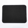  ALIKKA Dog Food Mat Folding Cat Litter Mat Cats Litter Trapper Mats Waterproof Cushion Foam Rubber Pet Massage Pads Double-Layer Kitten Placemat