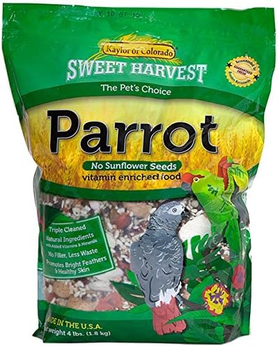  Kaylor Of Colorado AS-1106028 2 Lb Sweet Harvest Parrot With Sunflower Bird Food
