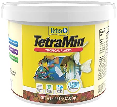  TetraMin Nutritionally Balanced Tropical Flake Food For Tropical Fish