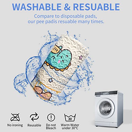  36" Wide Hexagonal Dog Pen Urine Pad Dog Urine Pad Puppy Pad, [PLAYPEN Not Included!] Reusable Whelping Playpen Crate Reusable Washable Pet Mattress Pads Pet Training Pads For Playpen, Crate, Kennel