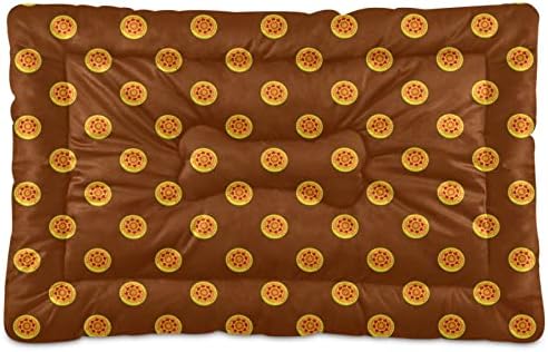  Food Pizza Dog Bed Cat Bed Soft Comfortable Pet Bed Non-Slip Calming Kennel Pad For Small Medium Large Dogs Cats 2116512