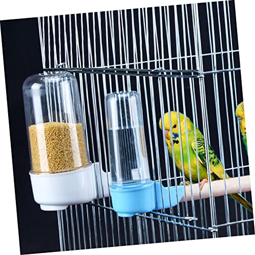  Iplusmile 10 Pcs Bird Feeder Bird Cage Feeder Decorate Water Bottle Bird Water Feeder For Cage Bird Cage Water Dispenser No Parrot Feeder Dog Water Dispenser For Cage Parrot Plastic Waterer
