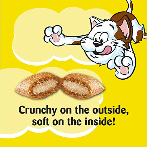  TEMPTATIONS Indoor Care Crunchy And Soft Cat Treats, Chicken Flavor, 2.1 Oz. Pouch (Pack Of 12)